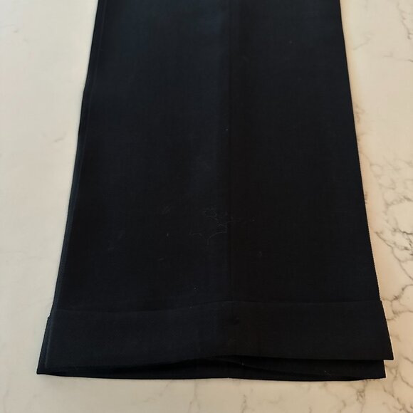 Kirkland Navy Blue Wool Dress Slacks - Picture 4 of 7